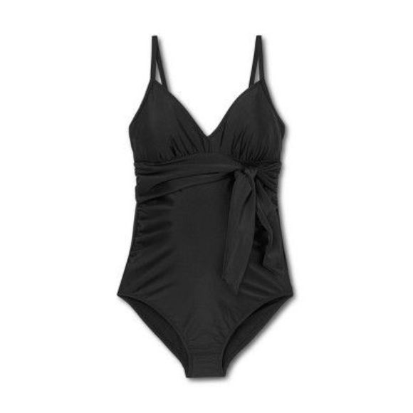 Isabel Maternity by Ingrid & Isabel Swim Tiefront One Piece
